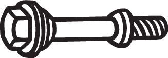 Schraube, Abgasanlage BOSAL 258-943
