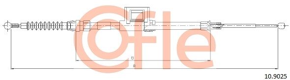 Seilzug, Feststellbremse COFLE 10.9025