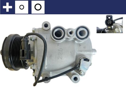 Kompressor, Klimaanlage MAHLE acp 859 000s
