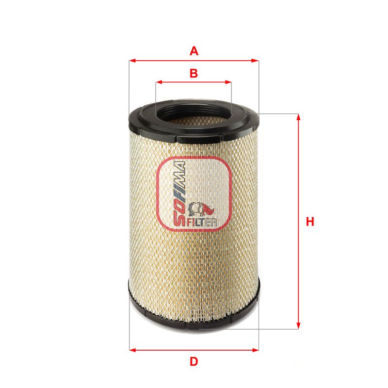 Luftfilter SOFIMA S 7A42 A