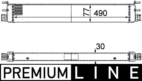 Ölkühler, Motoröl MAHLE CLC68000P