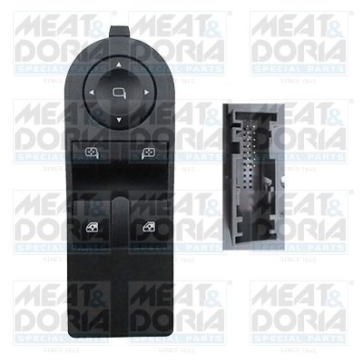 Schalter, Fensterheber MEAT & DORIA 26393