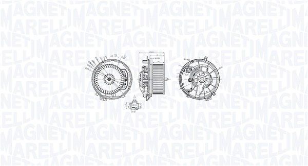 Innenraumgebläse MAGNETI MARELLI 069412769010