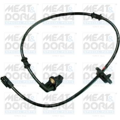 Sensor, Raddrehzahl MEAT & DORIA 90283