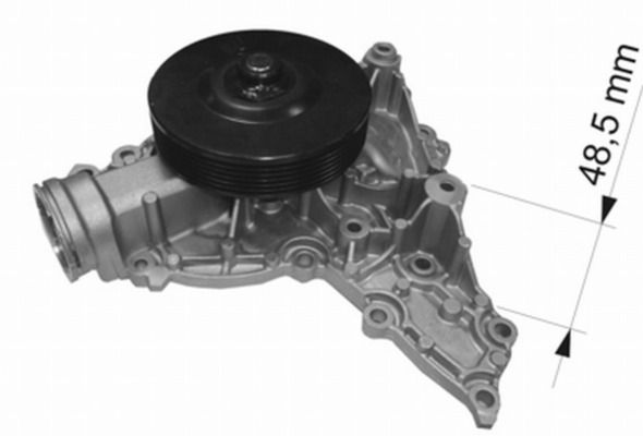 Wasserpumpe, Motorkühlung MAHLE CP435000S