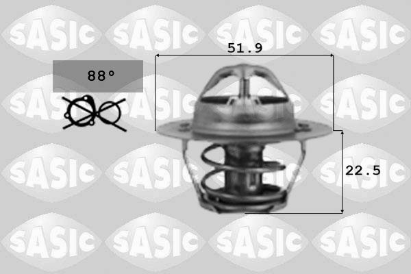 Thermostat, Kühlmittel SASIC 9000124