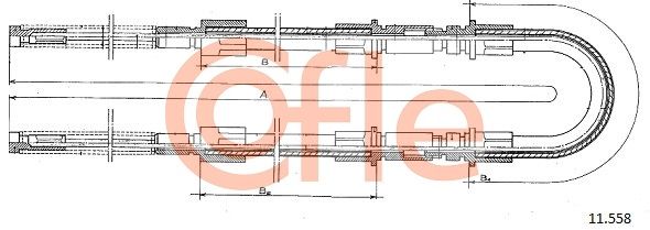 Seilzug, Feststellbremse COFLE 11.558