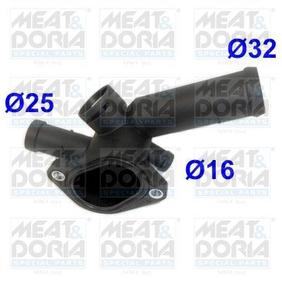 Kühlmittelflansch MEAT & DORIA 93123