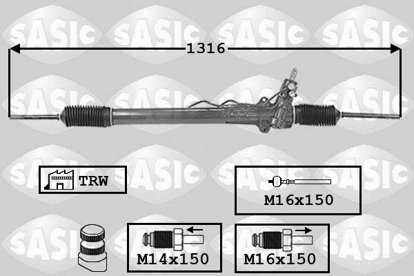 Lenkgetriebe SASIC 7006090