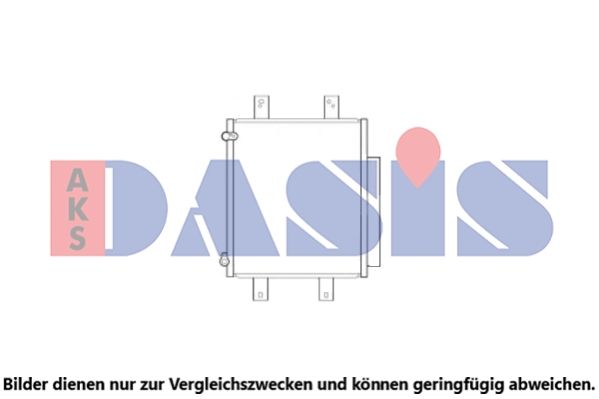 Kondensator, Klimaanlage AKS DASIS 362009N