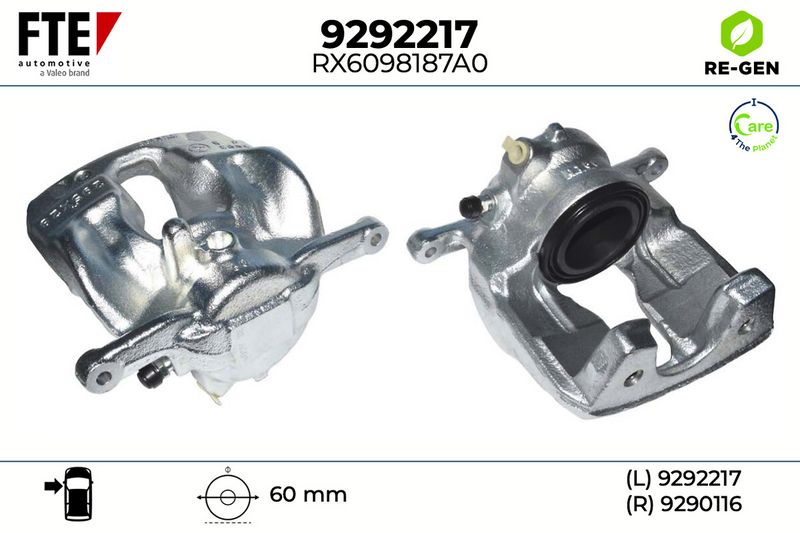Bremssattel FTE 9292217
