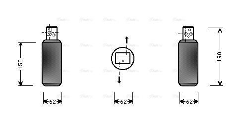 Trockner, Klimaanlage AVA QUALITY COOLING sbd044