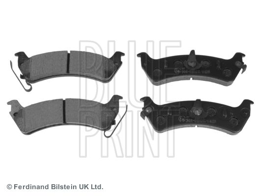Bremsbelagsatz, Scheibenbremse BLUE PRINT ada104215
