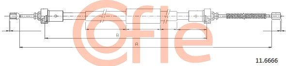 Seilzug, Feststellbremse COFLE 11.6666