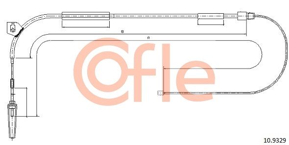 Seilzug, Feststellbremse COFLE 10.9329