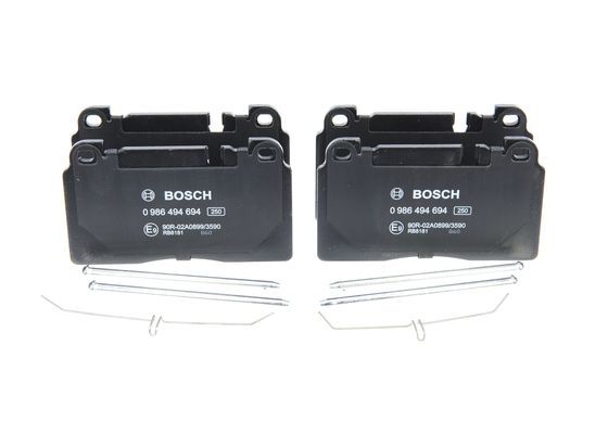 Bremsbelagsatz, Scheibenbremse BOSCH 0986494694