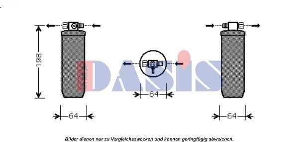 Trockner, Klimaanlage AKS DASIS 800256N