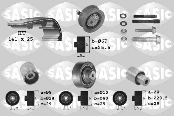 Zahnriemensatz SASIC 1756002