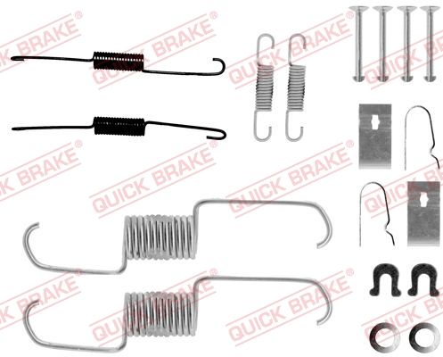 Zubehörsatz, Bremsbacken QUICK BRAKE 105-0743