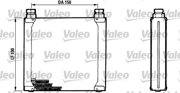 Ölkühler, Motoröl VALEO 816748