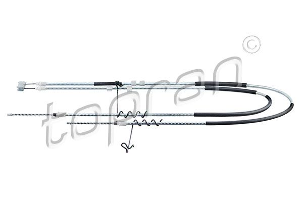Seilzug, Feststellbremse TOPRAN 302 776
