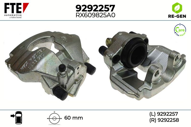 Bremssattel FTE 9292257
