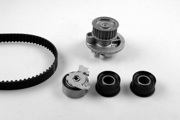 Wasserpumpe + Zahnriemensatz HEPU pk03283