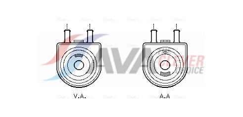 Ölkühler, Motoröl AVA QUALITY COOLING PE3285