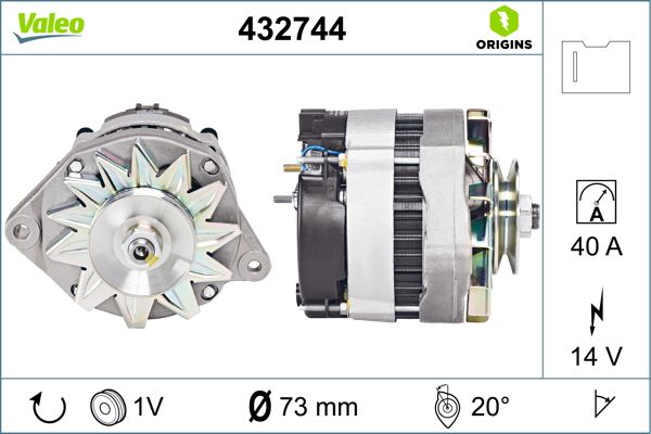 Generator VALEO 432744