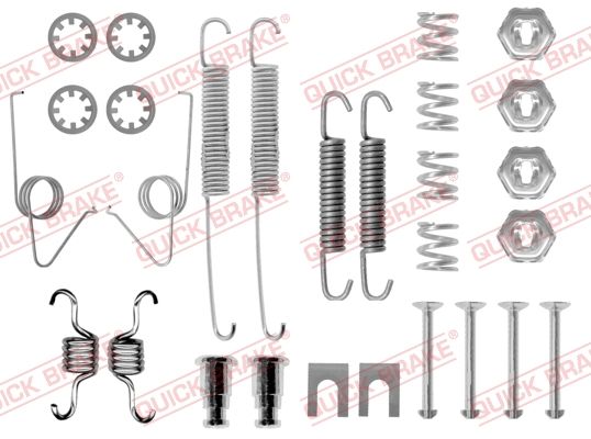Zubehörsatz, Bremsbacken QUICK BRAKE 105-0614