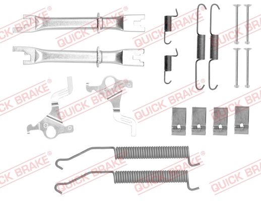 Zubehörsatz, Bremsbacken QUICK BRAKE 105-0812S