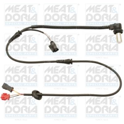 Sensor, Raddrehzahl MEAT & DORIA 90052