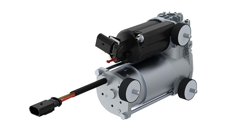 Kompressor, Druckluftanlage WABCO 4154031050