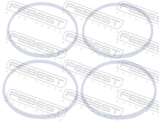 Reparatursatz, Lenkgetriebe FEBEST SET-003