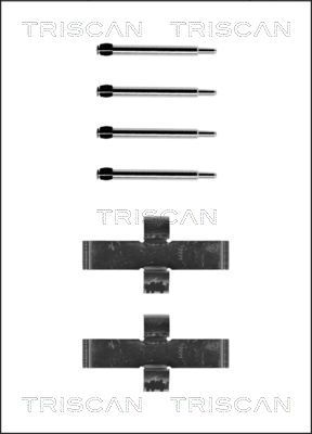 Zubehörsatz Scheibenbremsbelag TRISCAN 8105 231445