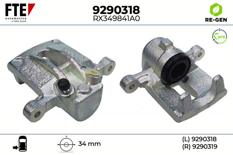 Bremssattel FTE 9290318