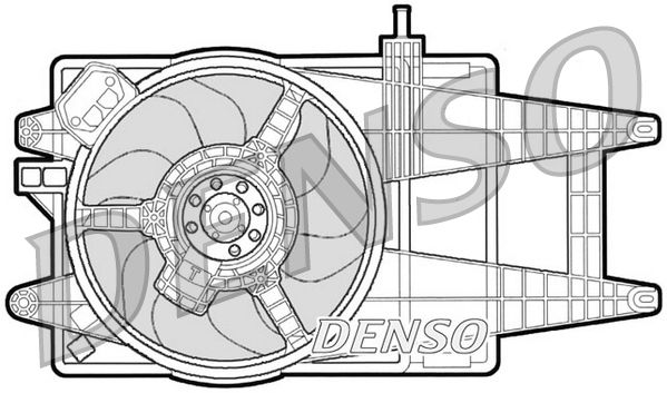 Lüfter, Motorkühlung DENSO DER09042