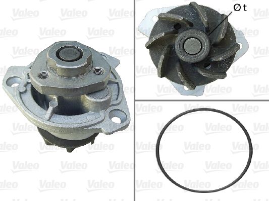 Wasserpumpe VALEO 506798