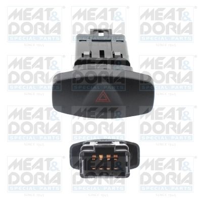 Warnblinkschalter MEAT & DORIA 23659