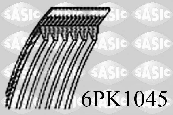 Keilrippenriemen SASIC 6PK1045