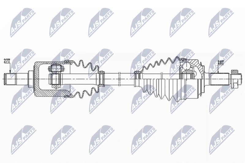 Antriebswelle NTY NPW-HD-085