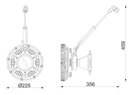 Kupplung, Kühlerlüfter MAHLE CFC285000P