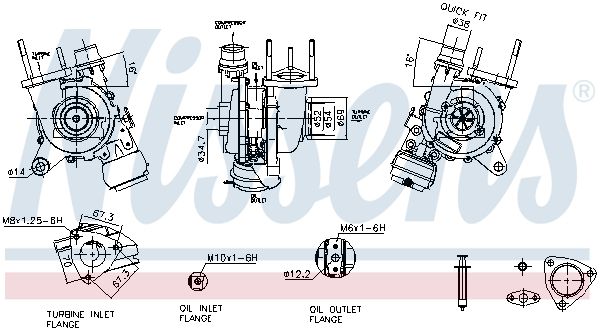 Lader, Aufladung NISSENS 93551