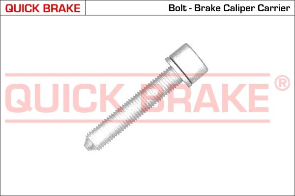 Schraube, Bremssattel QUICK BRAKE 11612