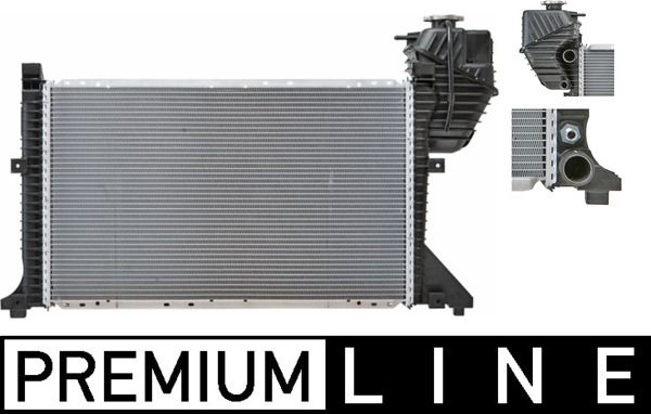 Kühler, Motorkühlung MAHLE CR711000P