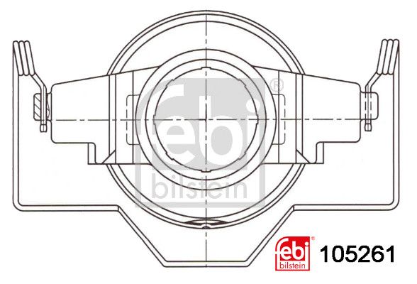 Ausrücklager FEBI BILSTEIN 105261