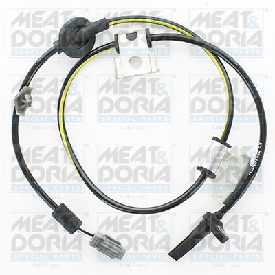 Sensor, Raddrehzahl MEAT & DORIA 90800
