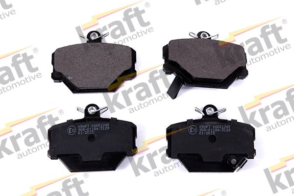 Bremsbelagsatz Bremsbeläge KRAFT AUTOMOTIVE 6001240