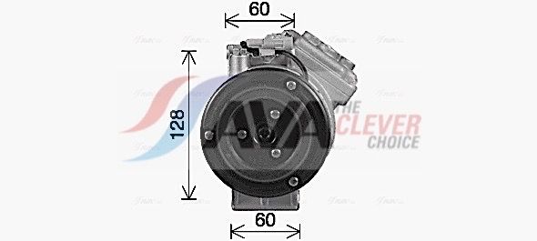 Kompressor, Klimaanlage AVA QUALITY COOLING SZAK156