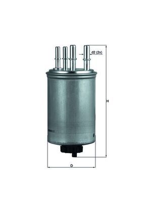 Kraftstofffilter MAHLE KL506